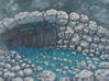 2017 Space cave 12Hx16Wx1.5D oil on birch panel